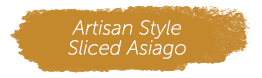 Artisan Style Asiago Cheese Title