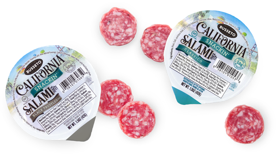 Salami Snack Cup Product Example